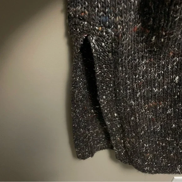 Aritzia Wilfred Dunkirk Wool Alpaca Silk Knit Cardigan Vest Size S Brown - Picture 7 of 11